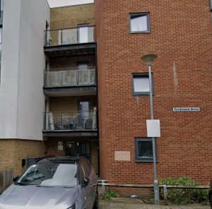 Front view of property